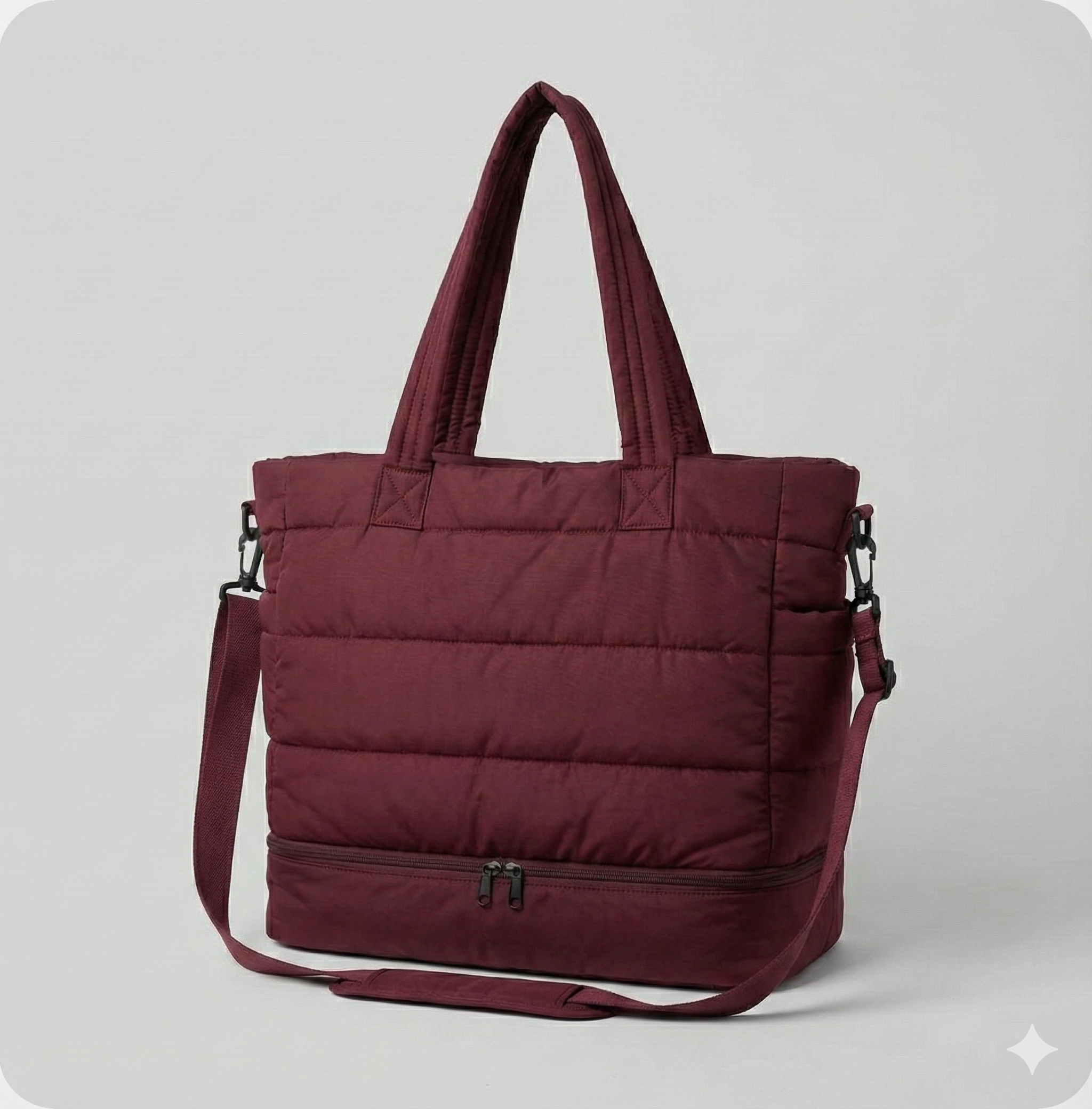 Daily Tote Maroon